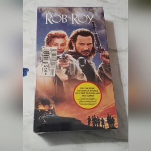 McGregor Rob Roy VHS Cover - Blue and Brown